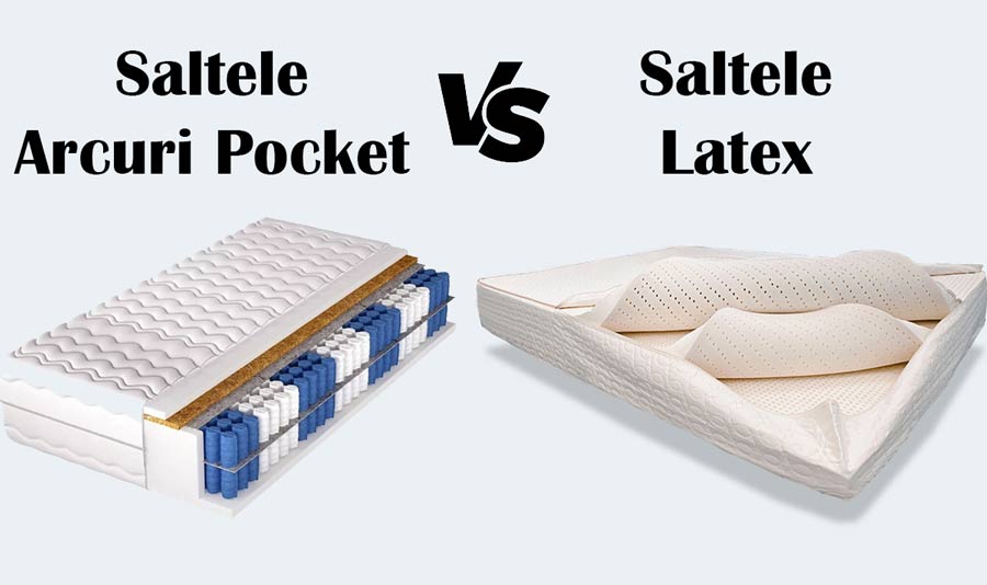 Care saltea este mai buna? Latex sau Pocket?