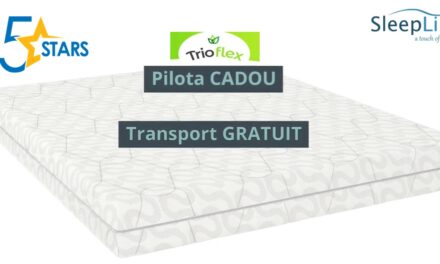 Saltea Sleepline TrioFlex, preț corect, 300 păreri bune și pilotă cadou